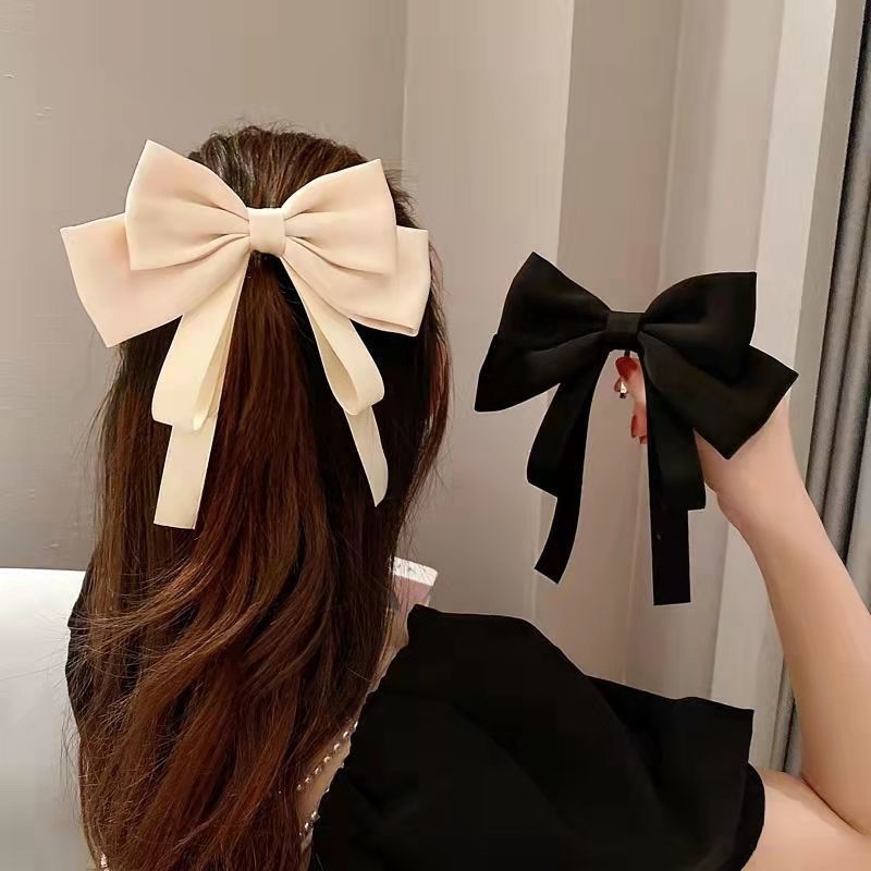 Elegante elegante arco horquilla Internet celebridad chica horquilla clip superior Super Hada clip trasero headwear accesorios para el cabello japonés y coreano
