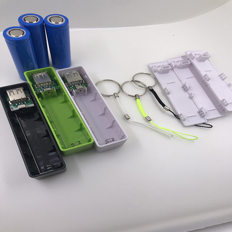 香水単節無溶接移動電源充電宝diyセット部品ケースボード18650電気コアケース|undefined