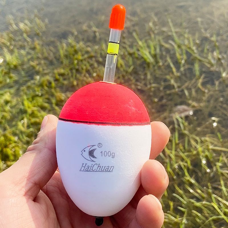 Apollo float can be inserted luminous stick sea fishing float EVA foam float long shot big belly float luminous float foam rock fishing float