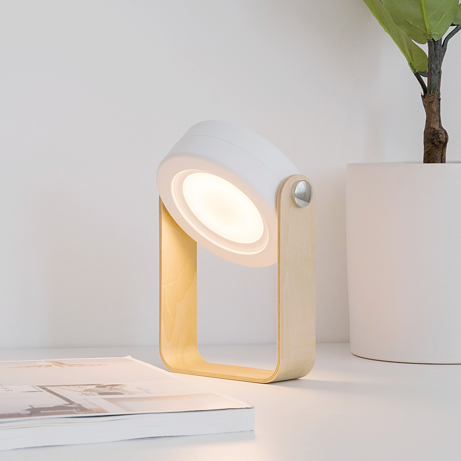Portable lantern desk lamp student reading studying LED mini desk lamp creative extendable foldable charging night light
