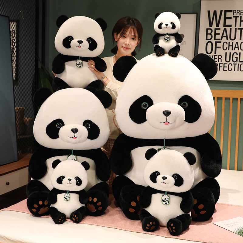 New cute giant panda mascot Plush Doll Doll creative children's birthday gift cute toys wholesale