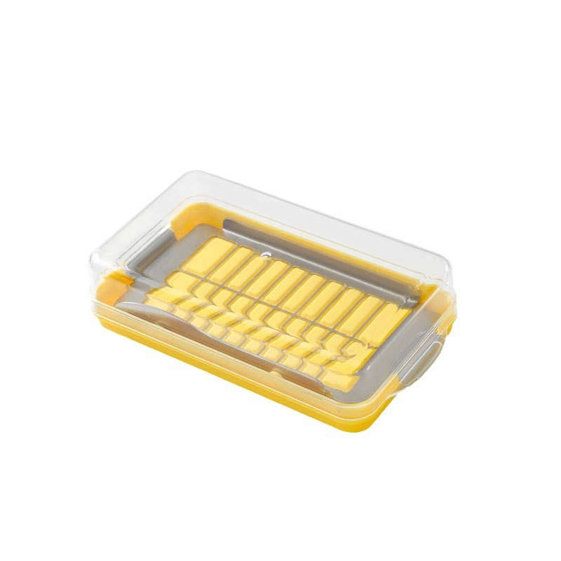 Butter cutting storage box with lid refrigerator cheese cheese storage crisper baking tofu butter knife block cutter