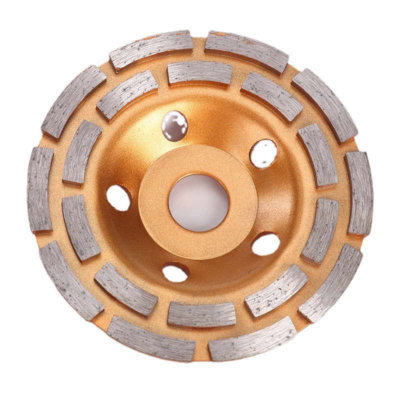 Factory 100 bevel gear middle pitch diamond grinding wheel metal grinding sheet concrete grinding disc floor grinding sheet