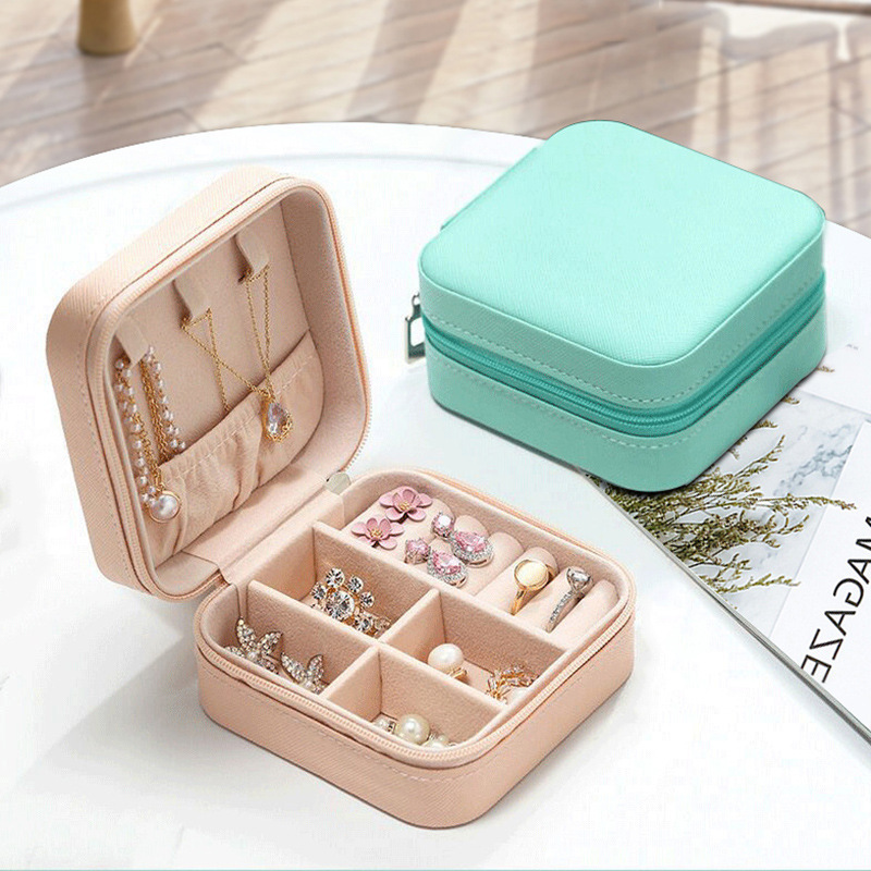 Home Oxidation-Proof Square Ring Box Packaging New Advanced Hairpin Pendant Accessory Box Wholesale