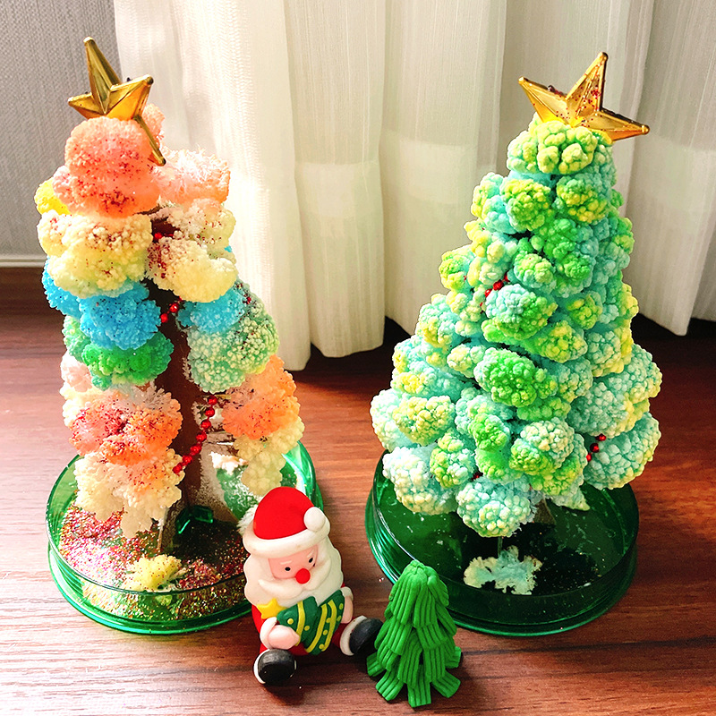 Large Magic Tree Rainbow Christmas Tree Magical Watering Will Bloom Paper Tree Crystal Creative Christmas Gift