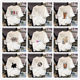 Trendy Brand Internet Celebrity Cotton T-Shirt 2024 New Men's Loose plus size Crewneck Printed Sports Base Top T