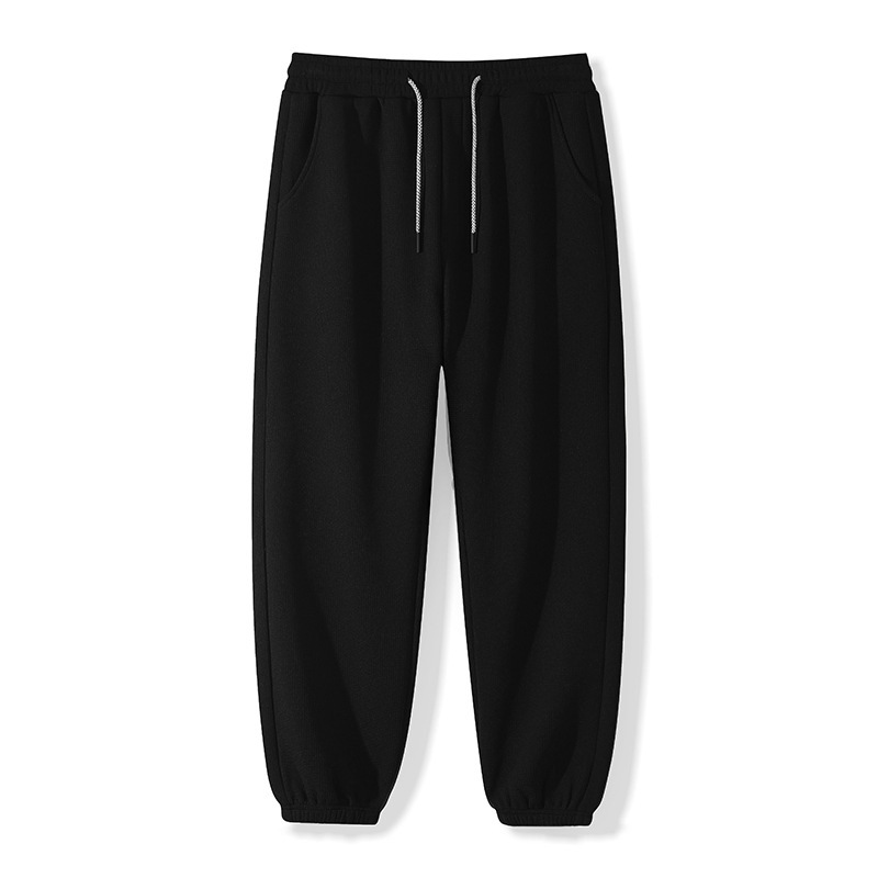 Men's Casual 2022 New Fashion Waffle Legs Four Seasons Loose Sports Pants Fashionable Thin Breathable Wei