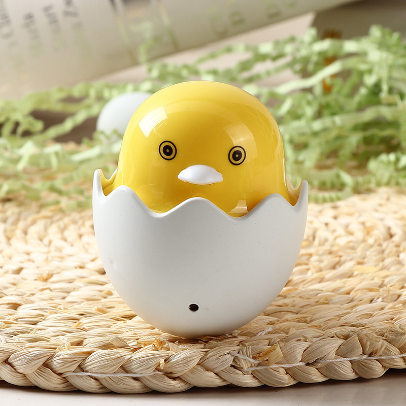 Yellow Duck night light direct plug light control led mushroom night light cartoon bedside light baby nursing light