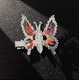 Silver colored beads