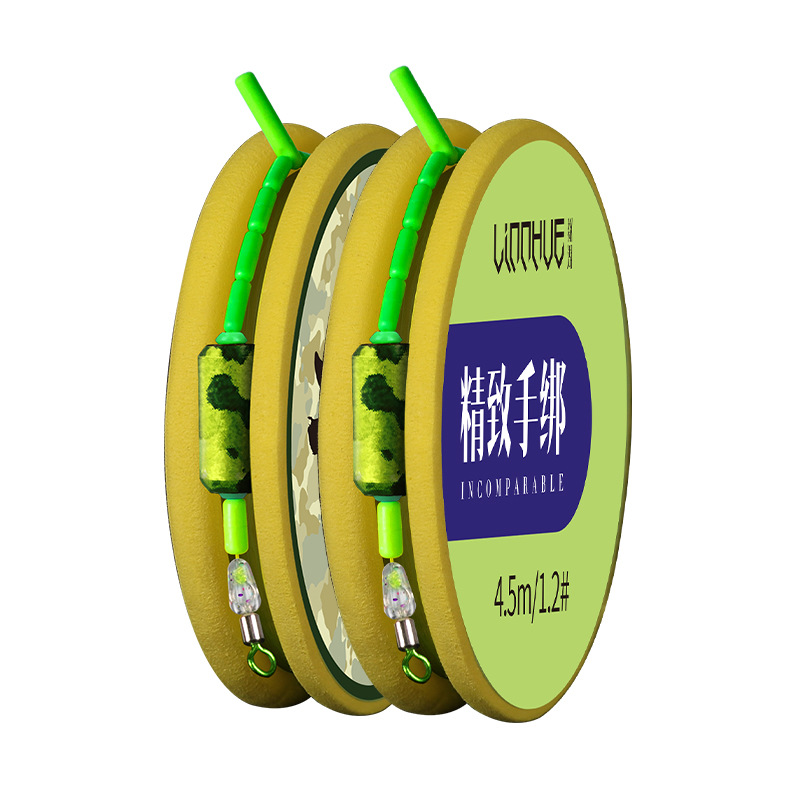 Lin Lake Convenience Line Group Finished Handmade Competitive Platform Fishing Line Fishing Main Line Group pe Reinforced Fishing Gear Wholesale