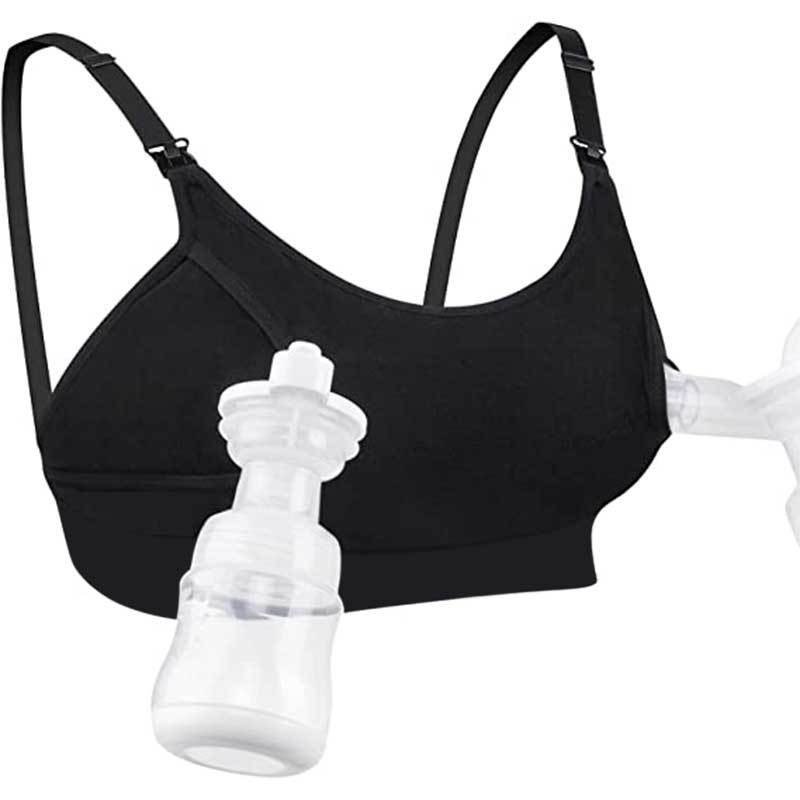 Factory Cross-border Hand-free Non-rimmed Breast Bra Adjustable Extension Buckle Seamless Pregnant Women Nursing Bra Underwear