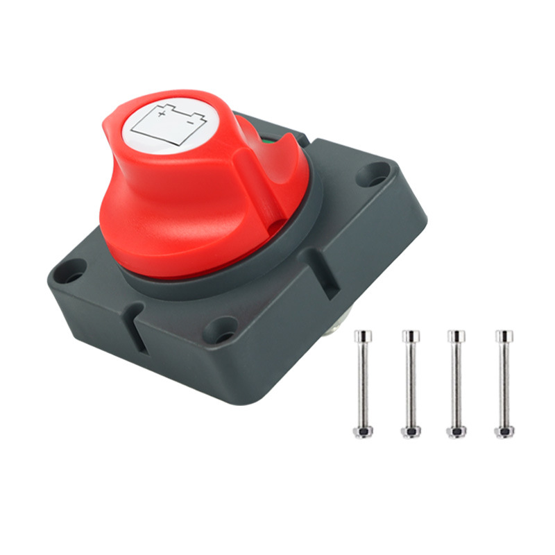 12V24V car battery power-off anti-leakage high current yacht mechanical equipment power protection knob main switch