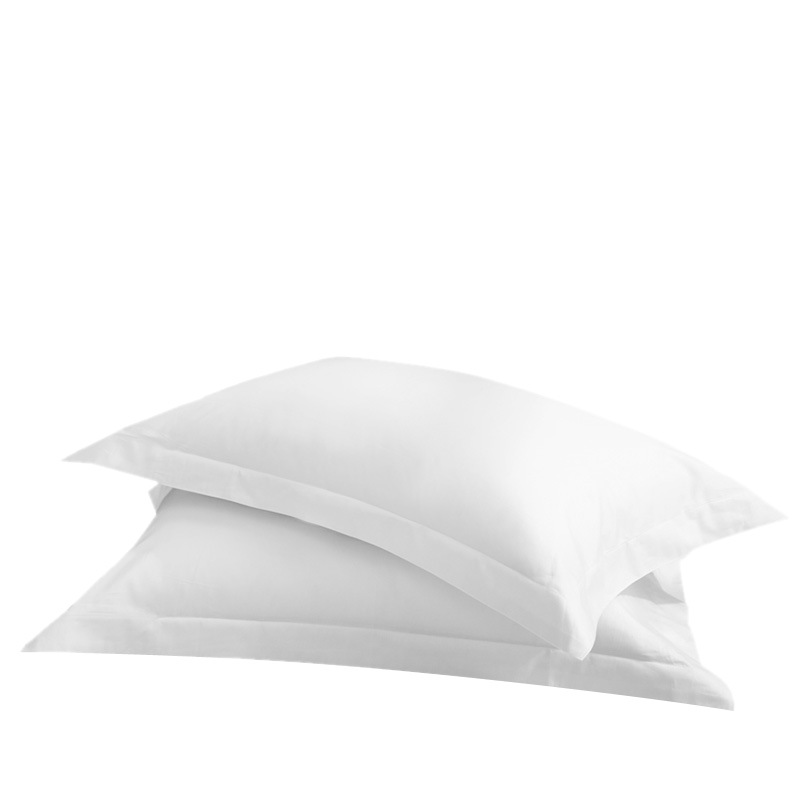 Hotel linen four-piece set of 60 80 120 home stay linen white cotton cotton satin bedding wholesale