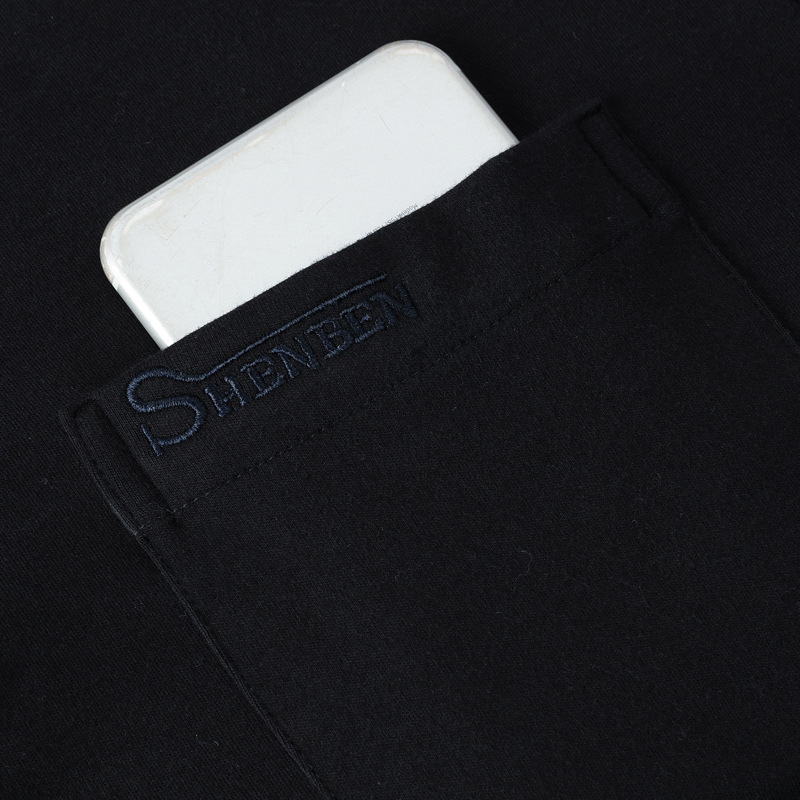 2023 new dad's long-sleeved T-shirt spring and autumn middle-aged bottoming shirt men's cotton lapel casual polo shirt