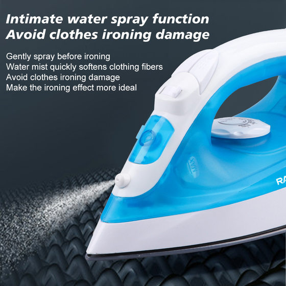 European gauge hot sale R.1229 household handheld steam iron small portable iron 1200W wholesale