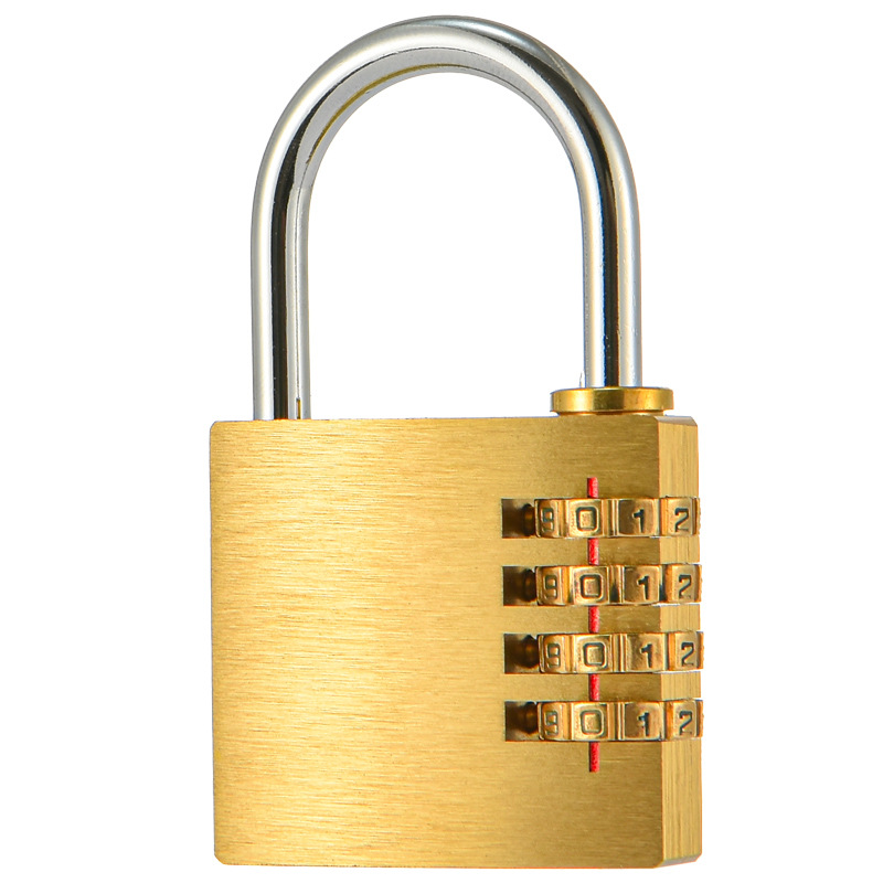 Copper combination lock wholesale mini luggage student home trolley gym locker luggage combination lock