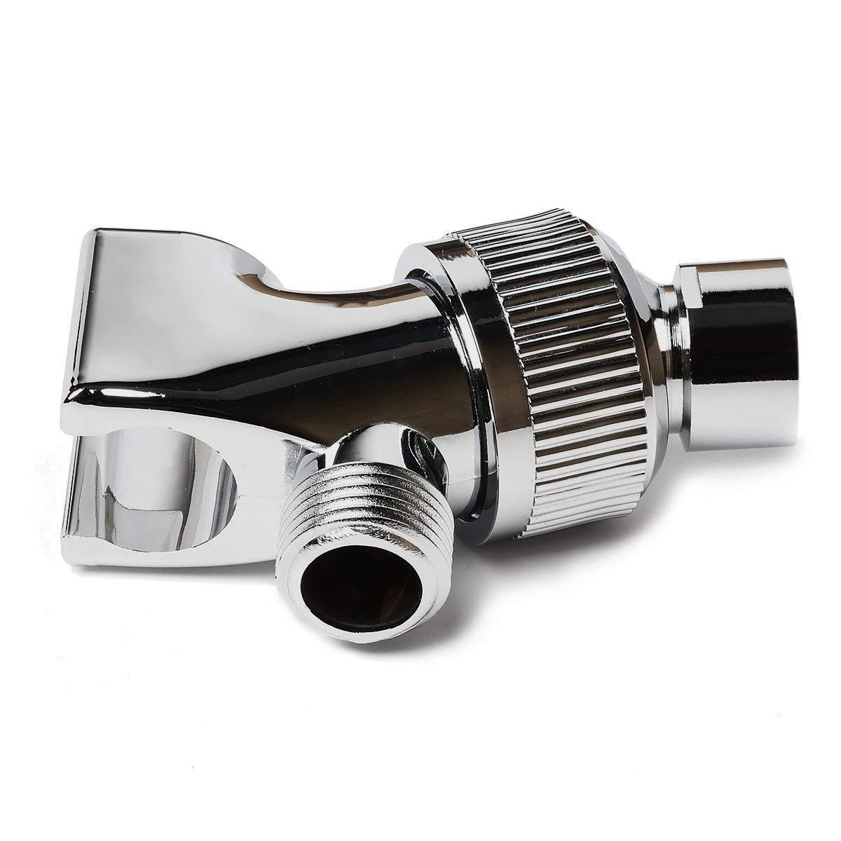 American shower bracket water separator bracket cross-border Amazon plastic electroplating American three-way socket American arm frame