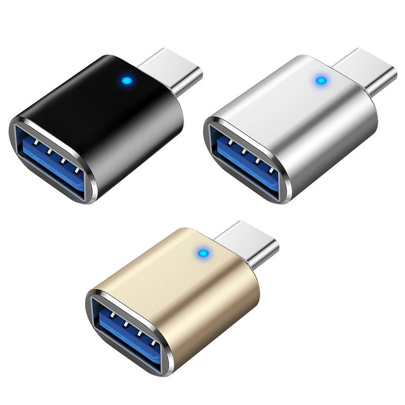 タイプ c USB3.0 Otg アダプタライト車の充電用携帯電話ディスクリーダーデジタルコンピュータ/携帯電話コンバータ|undefined