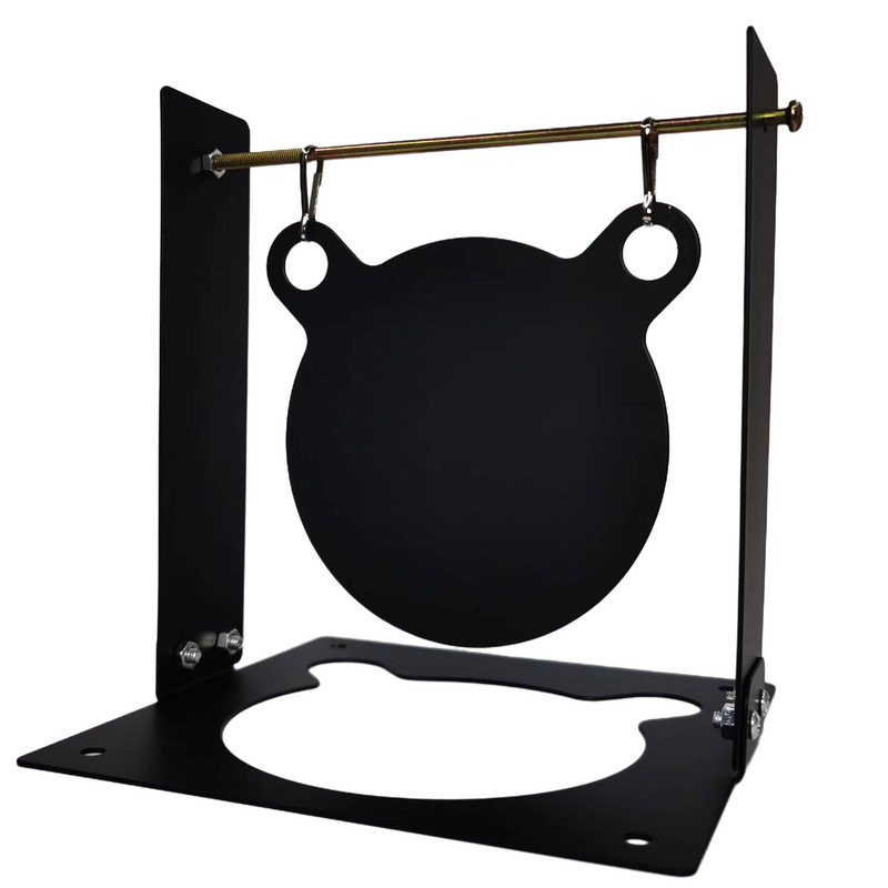 IDPA shooting training target bear hanging bullseye outdoor water bomb soft egg mud pill metal big bullseye training soft bomb