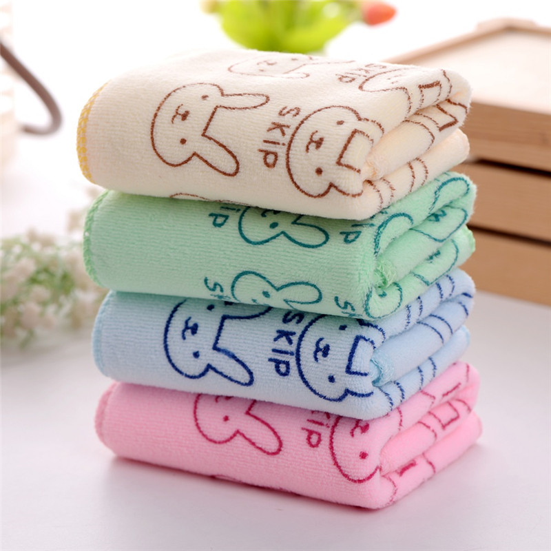Wholesale towel cartoon printed towel 240g fine fiber children's towel 25*50 kindergarten gift towel saliva