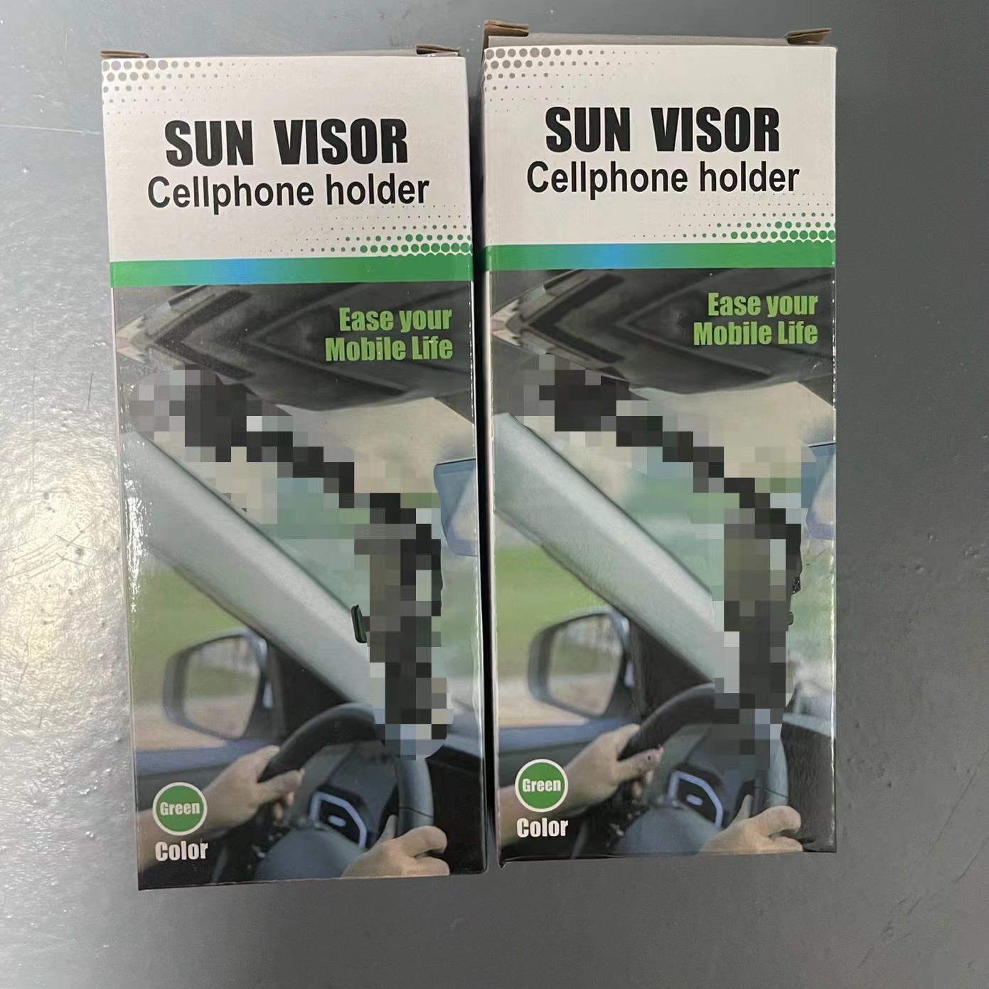 Auto-Handyhalterung Sonnenblende Navigation Handyhalter Rückspiegel tragbare Handyhalterung universeller Handyclip kreuz und quer_voghion.com