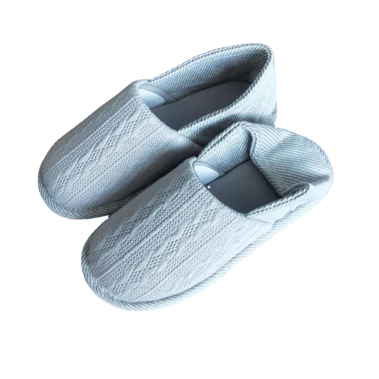 Office and home wool cotton slippers before pregnancy and after pregnancy foot-raising breathable Moon shoes
