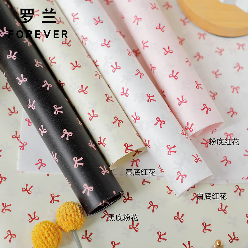 Roland bow 38g thickened floral Sydney paper flower bouquet flower wrapping paper hand floral packaging materials