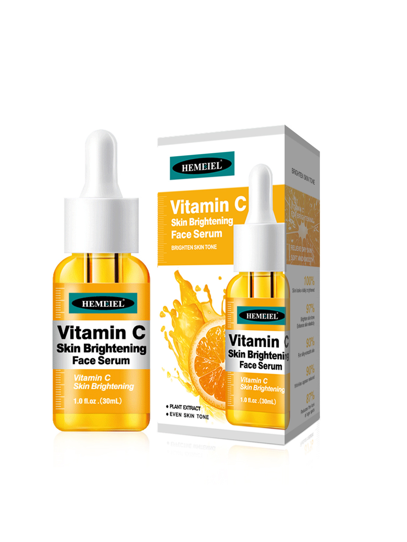HEMEIEL-Cross-border Vitamin C Serum for Brightening Skin Tone Nourishing Skin Affordable Skin Care for Women