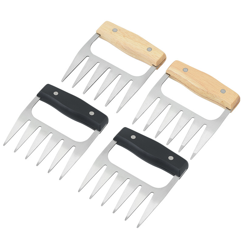 Bear claw meat splitter barbecue meat tearing claw anti-scalding bear claw meat tearing meat splitter barbecue pine meat tearing meat splitter