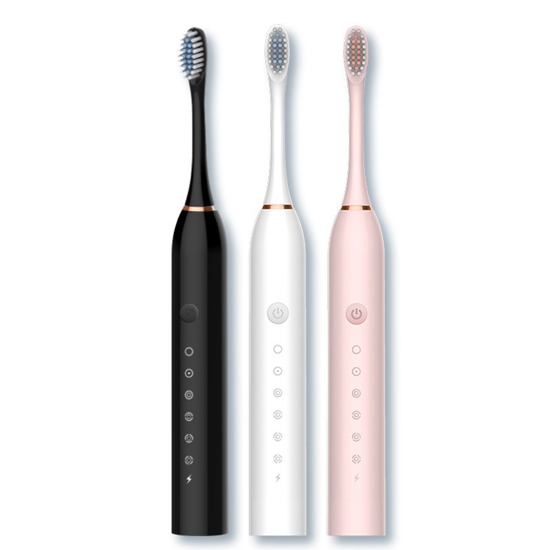Electric Toothbrush Ultrasonic Adult Full-automatic Intelligent Sonic Ultra-fine Soft Hair Couples Suit Male and Female Student Party