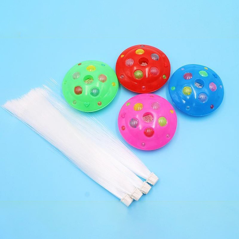 Gyssophila Light Fiber Lantern Wholesale Colorful Flash Luminous Toys Wholesale Stall Supply Wholesale Children's Toys