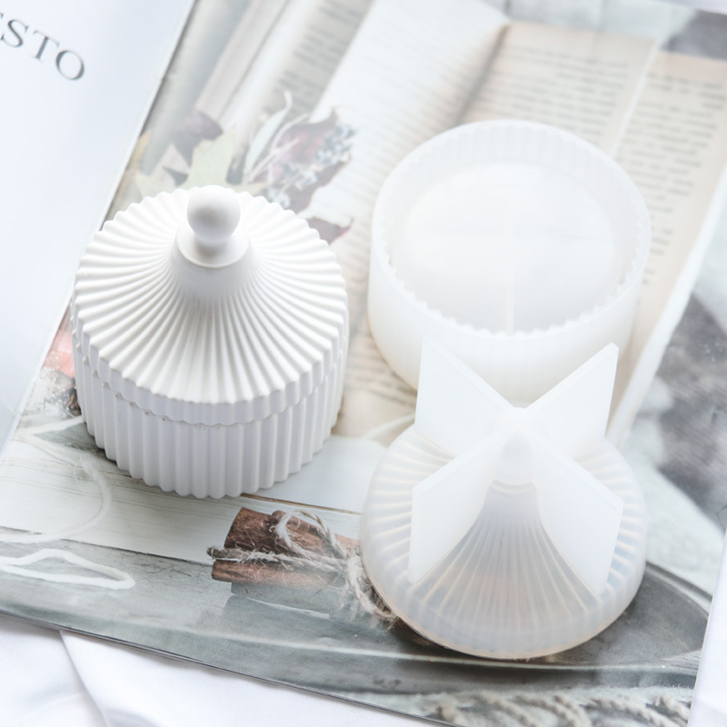 Meimuer DIY creative handmade aromatherapy gypsum candle Cup mold Mongolian Cup drop glue jewelry box silicone mold