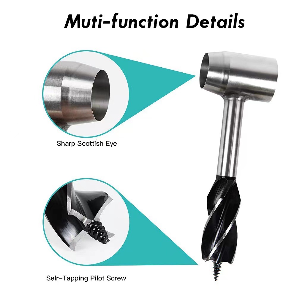 Woodworking manual drill woodworking hand drill outdoor survival drill hand twist drill multi-purpose drill