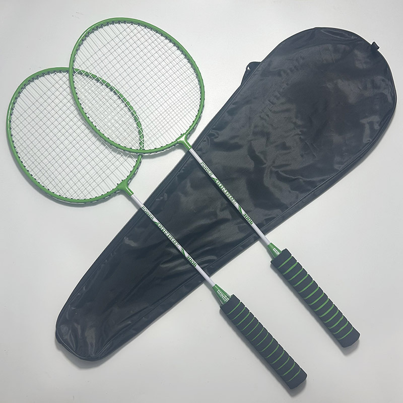 Badminton Racket Adult Youth Training Entertainment Racket Two Pack Send Three Ball One Split Racket Support Generation Hair