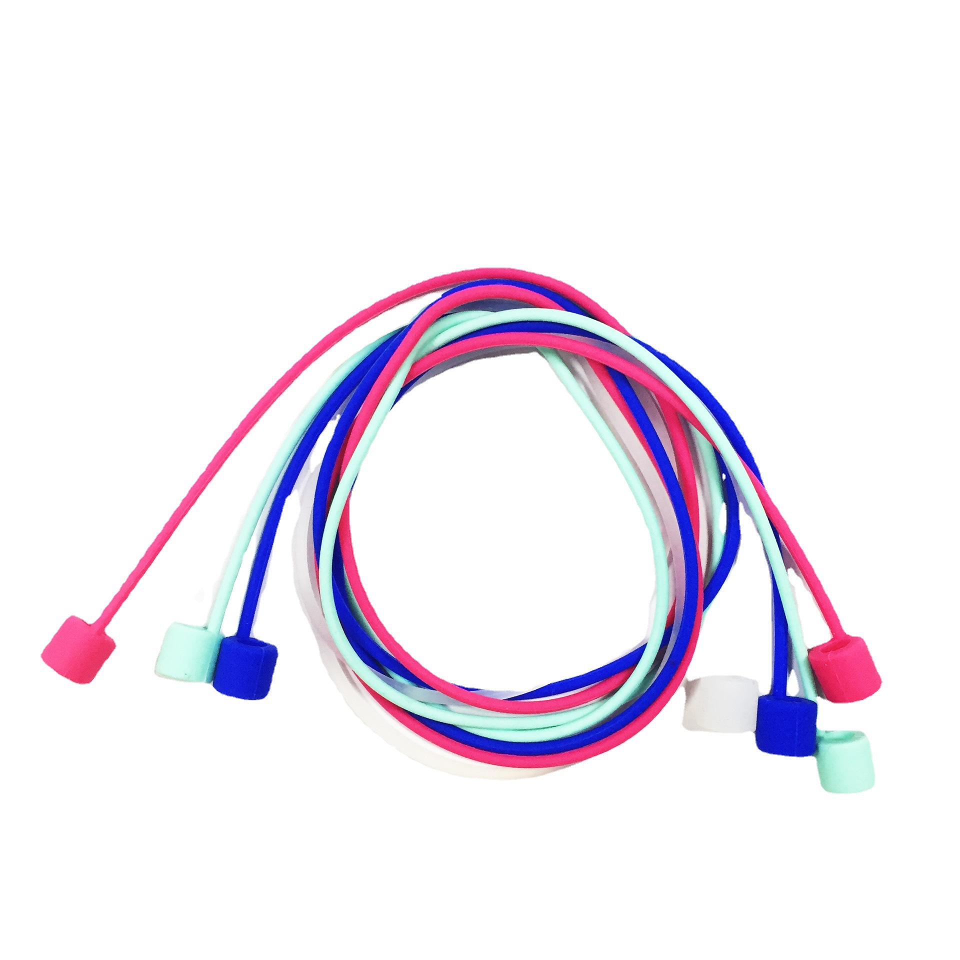 Для Apple airpods Anti-Lost Rope 55 см 70 см силиконовый ремешок для гарнитуры Anti-Lost Wire Силиконовые беруши для подвешивания ушей