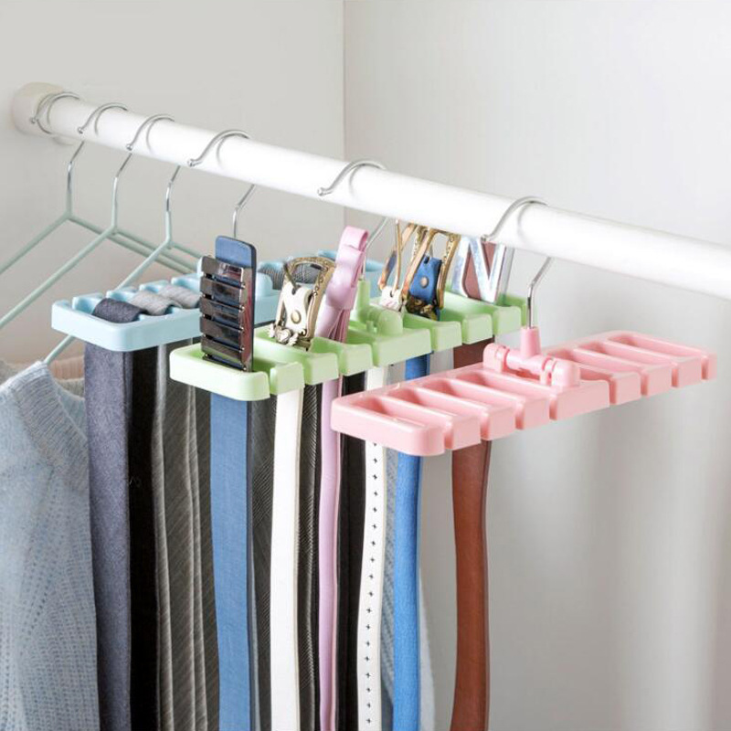 Multifunctional belt storage rack Tie Rack belt rack hanger organizer tie scarf scarf rack