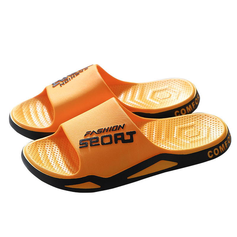 New Men's Slippers Korean Style Casual Fashion Home Bathroom Couple Slippers Women's Soft and Comfortable Slippers for Men and Women