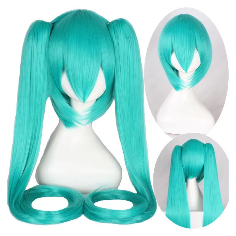 コスプレかつらボーカロイド湖ブルー初音ミク初音ミクかつらアニメ華飛卸売り|undefined