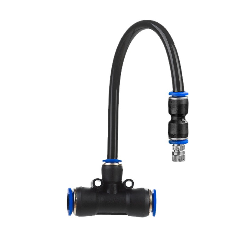 Universal angle adjustable atomizing watering nozzle automatic sprinkling cooling spray dust removal humidification disinfection shaping Rod