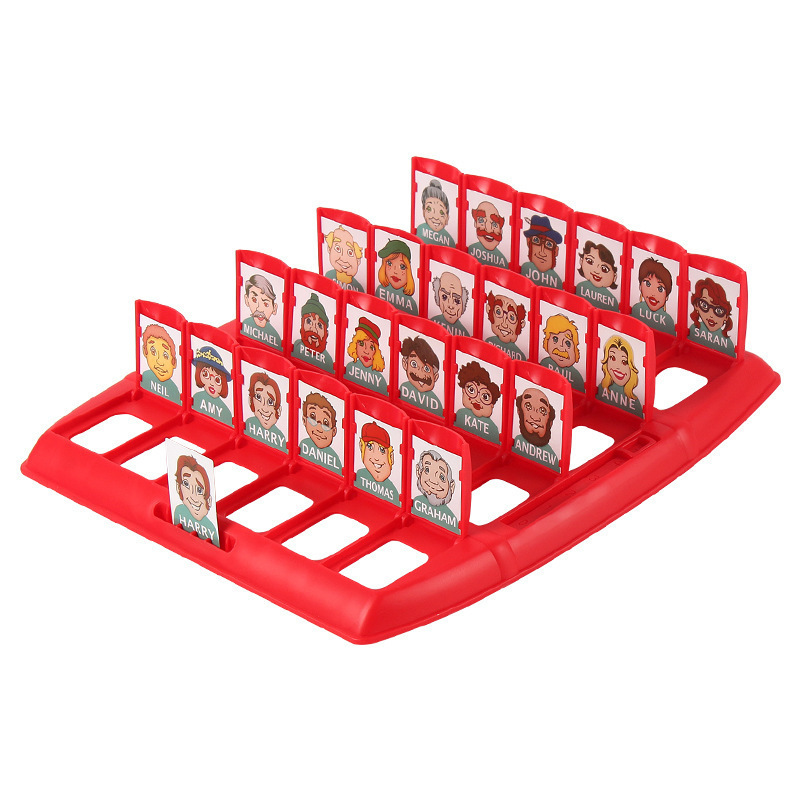 Shake the sound of the same double board game Guess who I am thinking logic parent-child reasoning game fun children's board game