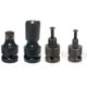 Factory wholesale electric wrench adapter drill chuck accessories electric wrench adapter 1/2 turn 1/4 hexagon