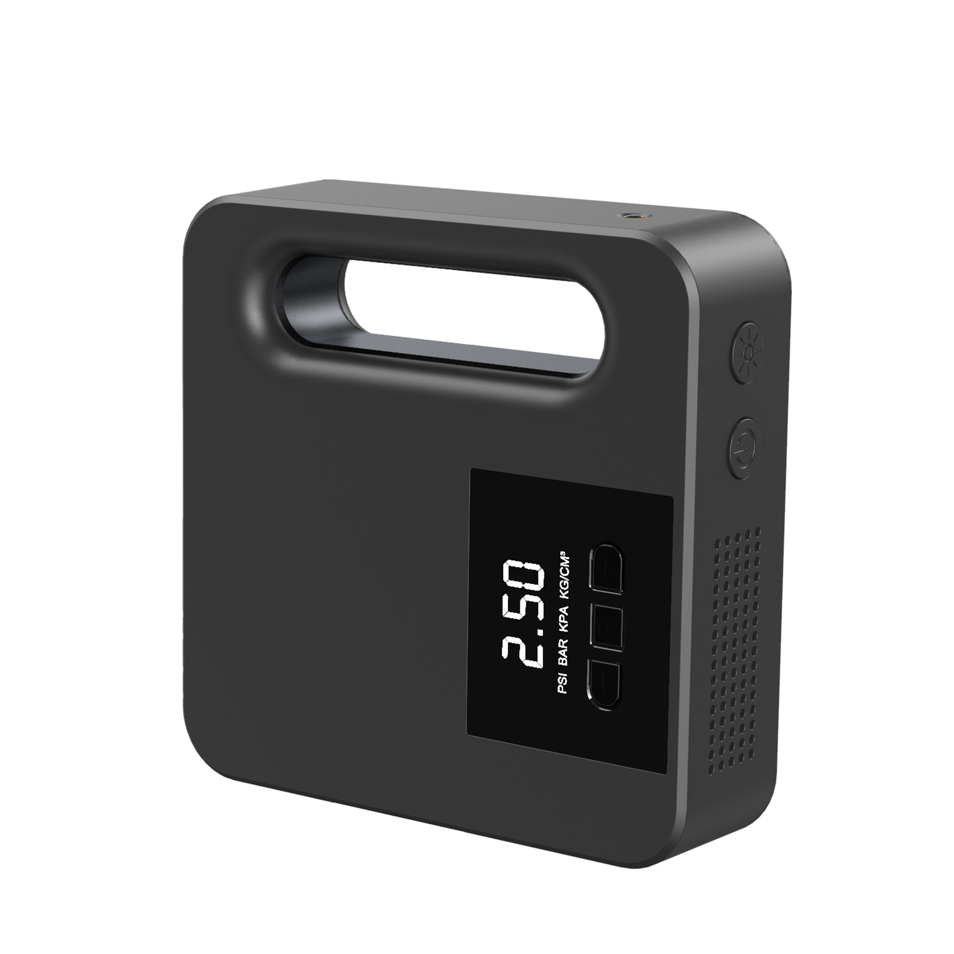 Car air pump intelligent digital display Portable 12V car multi-function portable air pump tire pressure detection LED