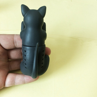 Creative Silicone Kitten Tea Maker cat Tea Drain purrtea Strainer Tea Separator Tea Dregs Color Box Packaging