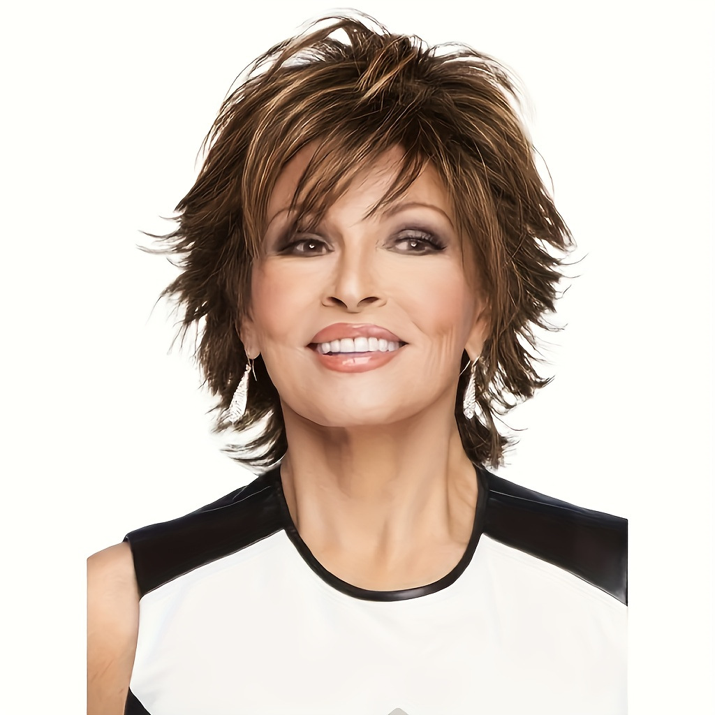 Piiriülesed Euroopa ja Ameerika moeparukad naistele kohevad esiletõstmised gradientlühikesed keemilisest kiust täispea parukad tehase hulgimüük_voghion.com