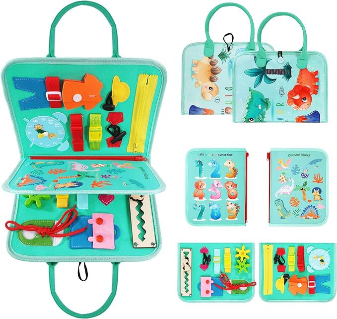 New hot portable felt learning board baby infant Pink children educational toys felt Learning Board