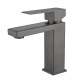 Gun ash small square basin faucet (excluding hose)