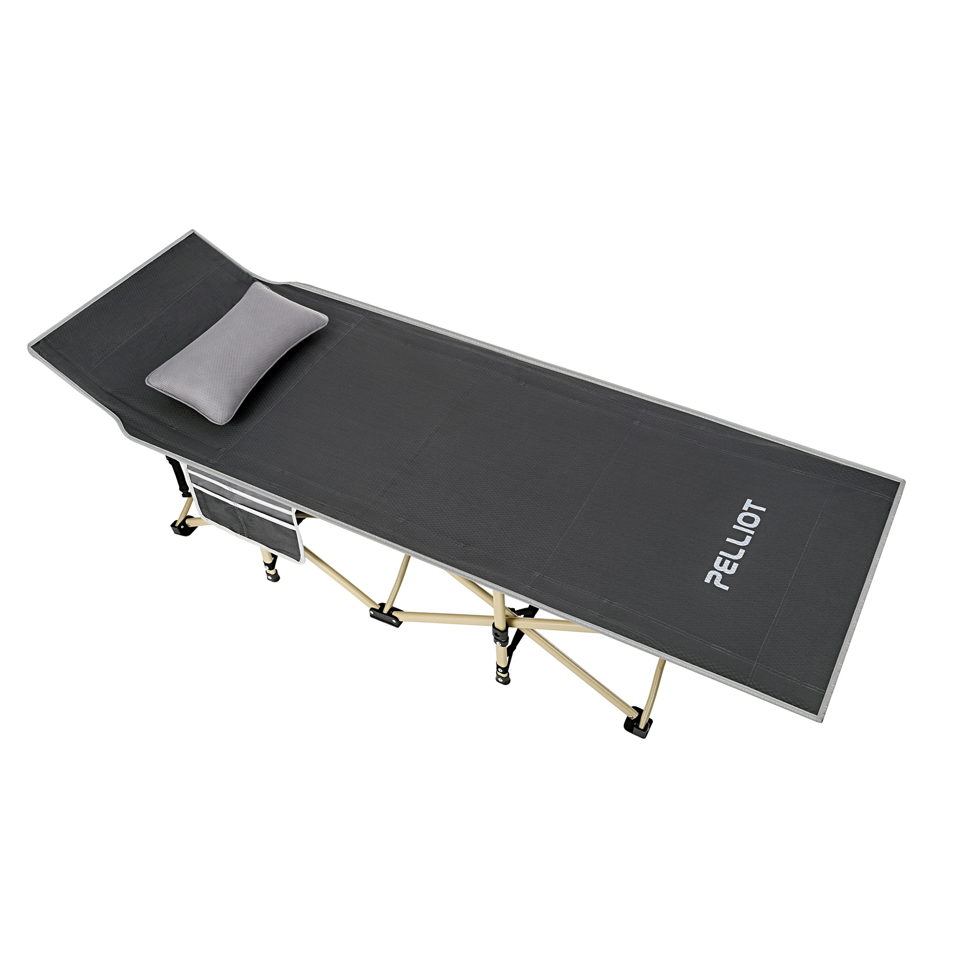 Boshi and ultra-light folding bed single lunch break portable office home thickened camp bed a generation of hair