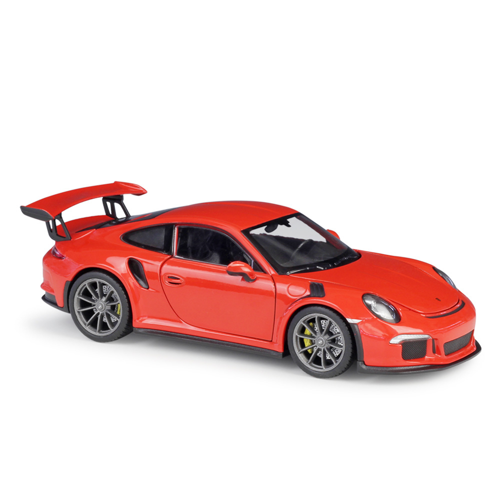Willy WELLY1:24 Porsche GT3 RS sports car simulation alloy car model toy gift