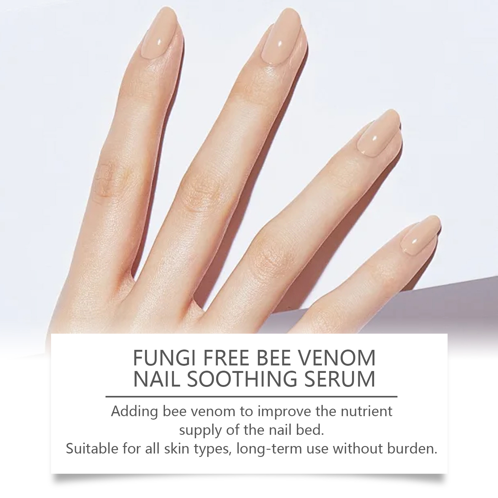 XIMONTH bee venom onychomycosis care liquid hand and foot onychomycosis cleaning nutrition repair bright armor rotten nail thickening