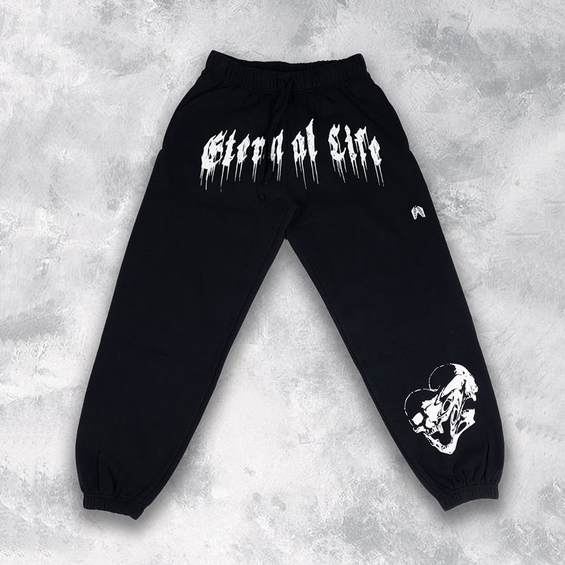 Autumn thickened versatile fashionable fitness Sports men's trousers stretch outdoor running basketball workout drawstring sweatpants